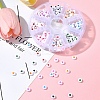 320Pcs 8 Colors Opaque Acrylic Beads FIND-FS0002-84-8
