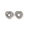 304 Stainless Steel Rhinestone Cabochon Settings STAS-G356-04P-03-1