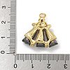 Rack Plating Alloy Glass Pendants FIND-M033-09A-02-3