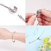 Brass European Style Bracelets Jewelry Making KK-SC0001-12P-5