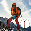 2Pcs 2 Colors Handmade Spartan Nylon Parachute Cord Keychain for Men KEYC-DR0001-13-5