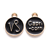 Alloy Enamel Pendants ENAM-S124-01B-08E-1