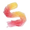 Transparent Painted Glass Beads Strands DGLA-A034-T8mm-A07-1
