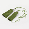 Nylon Tassels Big Pendant Decorations HJEW-G010-A20-1