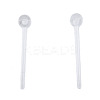 Plastic Tiny Ball Stud Earrings EJEW-N022-01A-4