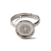 304 Stainless Steel Adjustable Ring Components STAS-B098-02D-P-2
