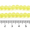 Baking Paint Transparent Glass Bead Strands GLAA-S031-6mm-30-3