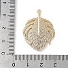 Brass Pendants KK-Z075-18G-3