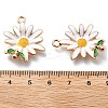 Alloy Enamel Pendants FIND-H016-01G-04-3