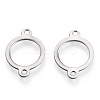 Tarnish Resistant 201 Stainless Steel Links connectors LS-STAS-S076-15-1