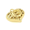 Hollow Brass Pendants for Valentine's Day KK-M289-03G-G-2