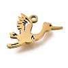 201 Stainless Steel Pendants STAS-R136-24G-2