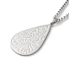 Non-Tarnish 304 Stainless Steel Pendant Necklaces NJEW-C017-01P-1