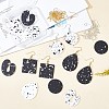 Big Dangle Earrings DIY Making Kit DIY-OC0007-94-5