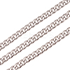 304 Stainless Steel Cuban Link Chains CHS-CJ0001-27A-3