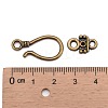 Tibetan Style Hook and Eye Clasps MLF1278Y-3
