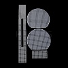 DIY Shell Shaped Plastic Knitting Crochet Bag Making Kits DIY-H169-11A-3