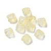 Baking Paint Transparent Glass Beads GLAA-C035-01K-1