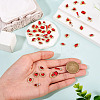 48Pcs 12 Styles Alloy Rhinestone Cabochons MRMJ-TA0001-45B-7