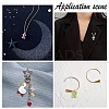 Acrylic Pendants TACR-YW0003-42-6