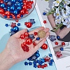 86Pcs 3 Styles Plastic Imitation Pearl Beads OACR-SP0001-75-4