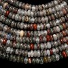 Natural African Bloodstone Beads Strands G-L635-A28-4x2mm-5