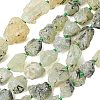 Raw Rough Natural Prehnite Beads Strands LS-G-P528-A05-01A-2