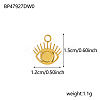 304 Stainless Steel Pendants STAS-OY002-94G-2