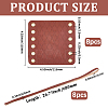 Imitation Leather Road Cycling Bicycle Handlebar Cover Grips AJEW-WH20018-101A-2