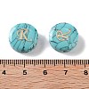 Synthetic Turquoise Beads G-A238-02R-3