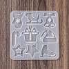 Christmas Pendants DIY Silicone Mold DIY-K073-19E-2