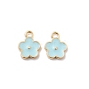 Brass Enamel Pendants KK-A277-02G-02-1