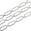 Tarnish Resistant Handmade 304 Stainless Steel Link Chains LS-CHS-M004-01P-1