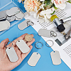 DIY Stainless Steel Keychain Making Kits DIY-OC0014-11B-3