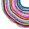 20 Colors Spray Painted Crackle Glass Beads Strands CCG-X0012-01-4mm-1
