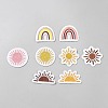 Polyester Embroidery Cloth Iron on/Sew on Patches PATC-WH0010-86-1