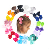 Grosgrain Bowknot Alligator Hair Clips OHAR-Q144-M-1