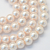 Baking Painted Glass Pearl Bead Strands X-HY-Q003-3mm-41-1