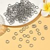 Tarnish Resistant 304 Stainless Steel Open Jump Rings LS-STAS-E067-09-8mm-5