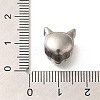 Anti-Tarnish 304 Stainless Steel European Beads STAS-I321-46P-3