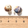 Vintage Style Glazed Ceramic Porcelain Beads PORC-H013-01-25-3