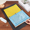 5Pcs 5 Colors Oxford Cloth with Alloy Pen Cases for 3-Ring Binder AJEW-CP0007-99B-3