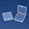 Transparent Plastic Bead Containers CON-BC0004-61-5