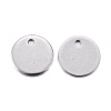 Non-Tarnish 201 Stainless Steel Charms STAS-F255-043P-10mm-2
