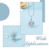 HOBBIEASY 5Pcs 5 Colors Brass Bead Cage Pendants KK-HY0001-57-4