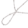 304 Stainless Steel Ring Bracelets BJEW-JB11486-02-4
