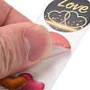 Valentine's Day Round Paper Stickers DIY-I107-03B-4