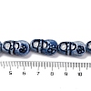 Handmade Porcelain Beads Strands PORC-I027-18B-4