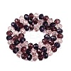 Transparent Glass Beads Strands GLAA-T023-09C-2