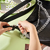 Acrylic Butterfly Layered Chain Belts for Jeans Pants HJEW-TAC0112-6